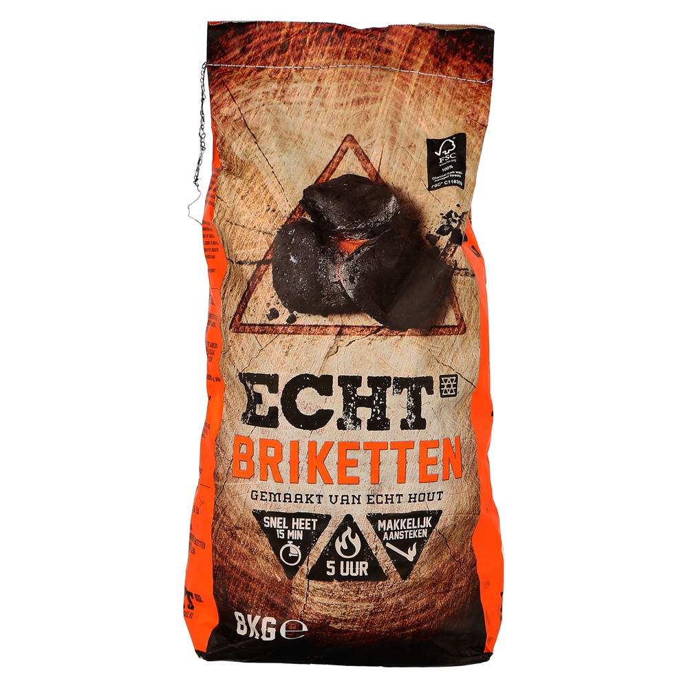 ECHT Briketten 8kg Haardhout.com
