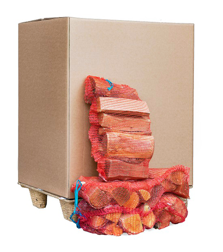 City Pallet 15 netzakken | Beukenhout Netzak Haardhout.com