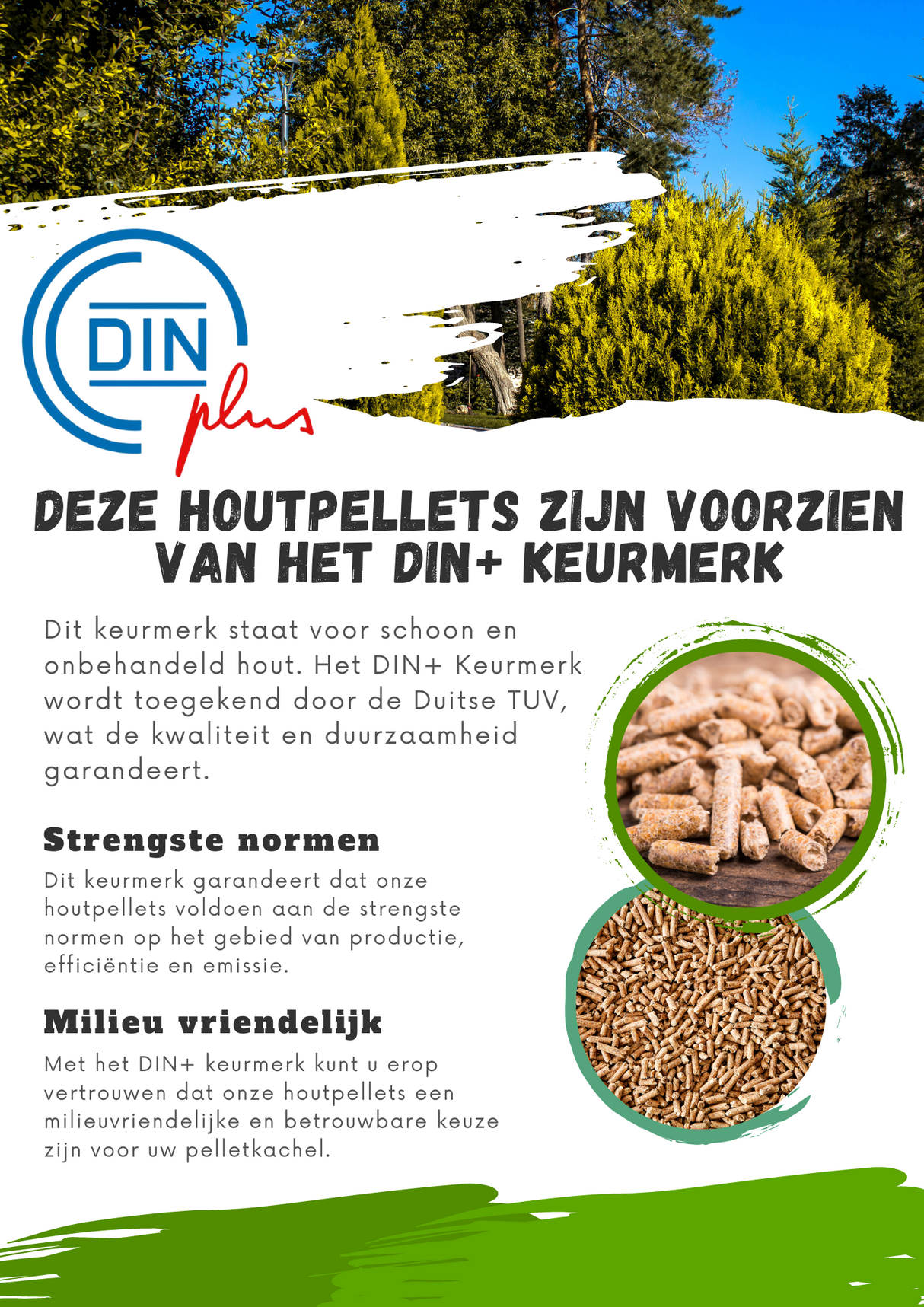 Houtpellets | Din+ | Dennenhout Haardhout.com