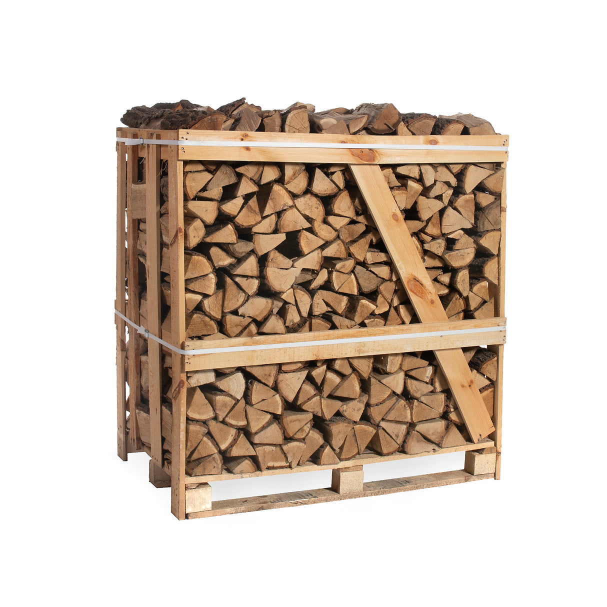 Halve pallet eiken haardhout Halve pallet Haardhout.com