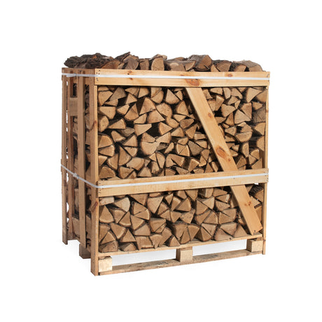 Halve pallet eiken haardhout Halve pallet Haardhout.com