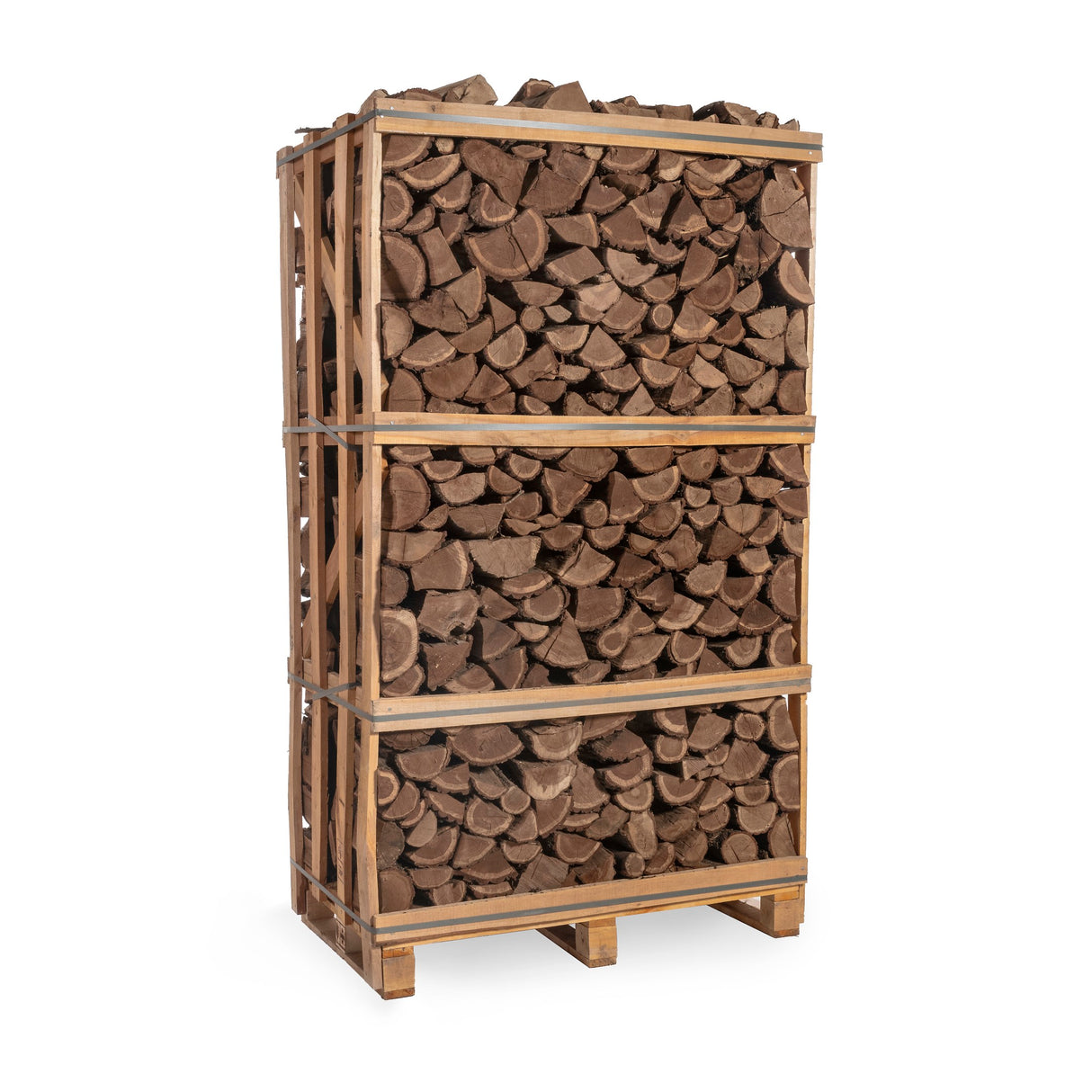 Hele pallet eiken haardhout | Grof gekloofd Hele pallet Haardhout.com
