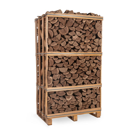 Hele pallet eiken haardhout | Grof gekloofd Hele pallet Haardhout.com