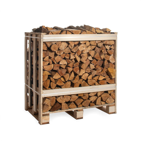 Halve pallet Elzen & Berken haardhout Halve pallet Haardhout.com