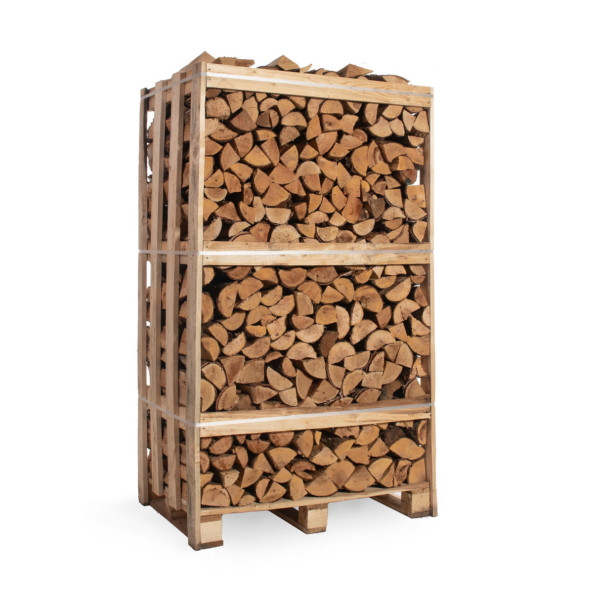 Hele pallet Elzen & Berken haardhout Halve pallet Haardhout.com