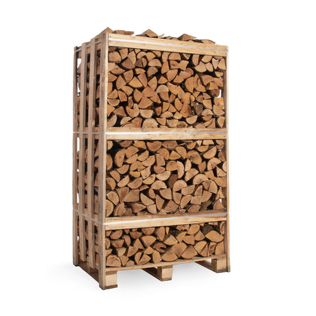 Hele pallet Elzen & Berken haardhout Halve pallet Haardhout.com