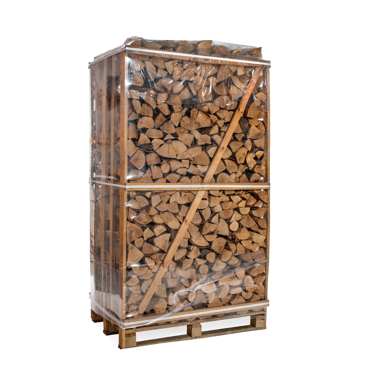 Insealen van de pallet Haardhout.com