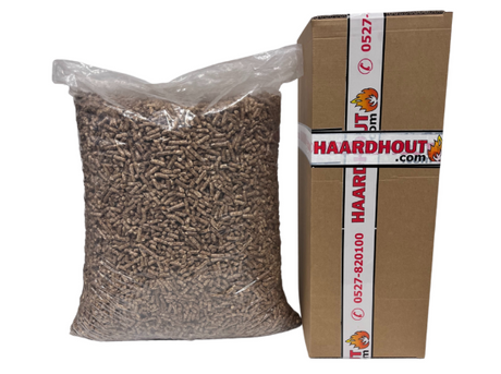Houtpellets Din+ | Proefpakket  Haardhout.com