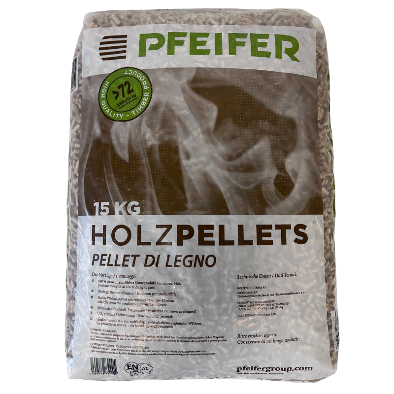 Houtpellets EN Plus A1 | Naaldhout Haardhout.com