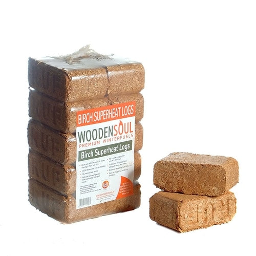 RUF Briketten | Berkenhout | 108 Zakken Haardhout.com