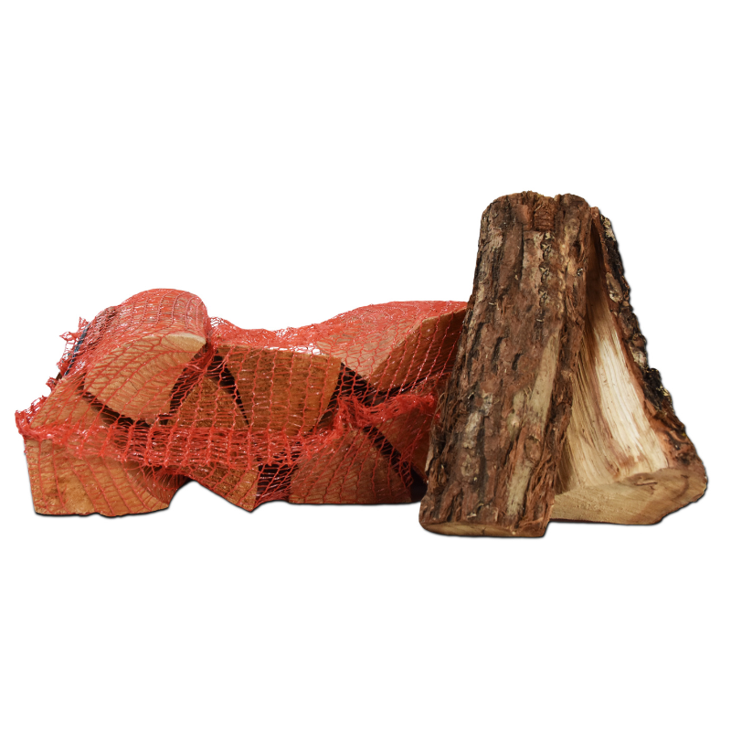 Netzakken eiken haardhout Netzak Haardhout.com